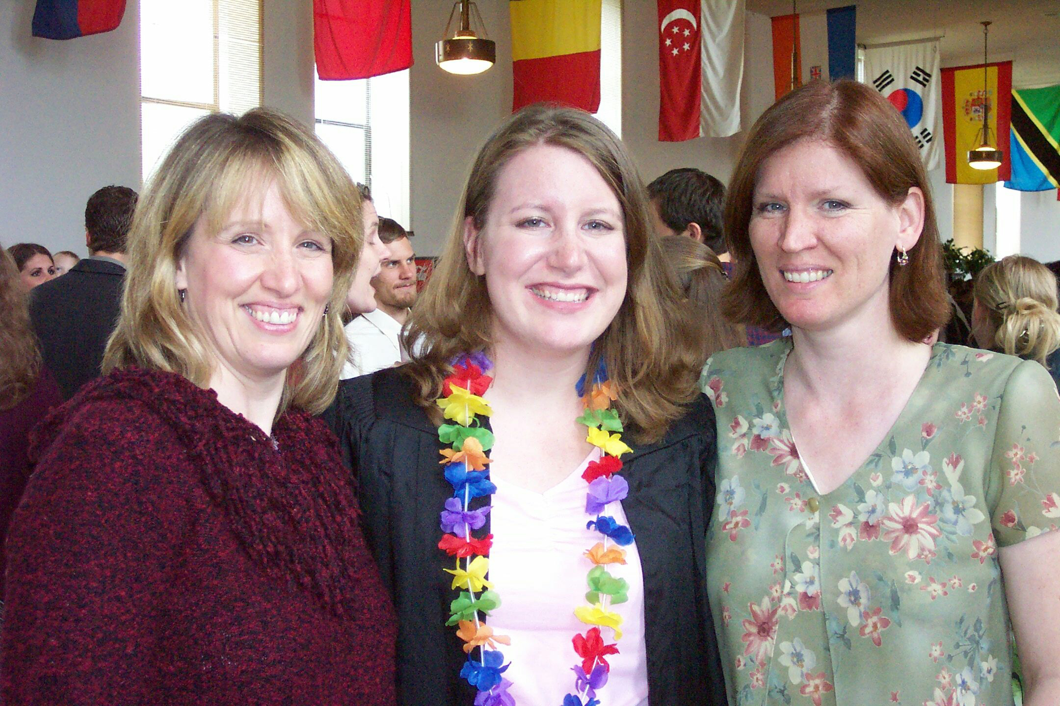 Becky with her aunts